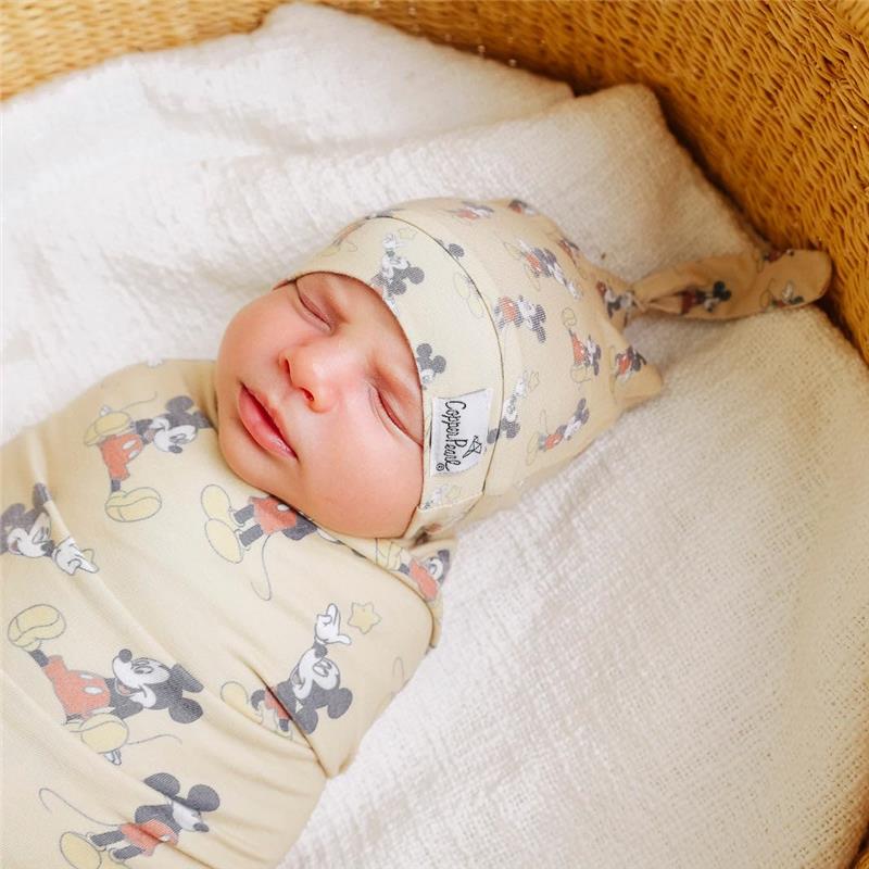 Copper Pearl - Large Premium Knit Baby Swaddle Receiving Blanket Enchanted Friends Image 6