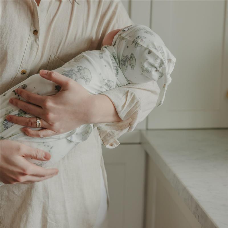 Copper Pearl - Large Premium Knit Baby Swaddle Receiving Blanket Hundred Acre Wood Image 5