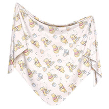 Copper Pearl - Large Premium Knit Baby Swaddle Receiving Blanket Hunny Image 1