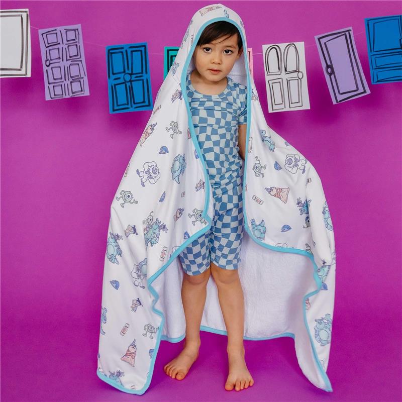 Copper Pearl Monsters Inc Friends Premium Big Kid Hooded Towel Image 2