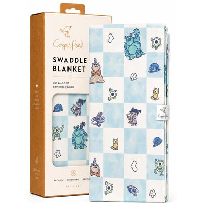 Copper Pearl Monsters Inc Medley Knit Blanket Single Image 1