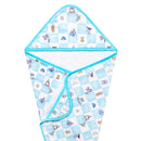 Copper Pearl Monsters Inc Medley Premium Knit Hooded Towel Image 2