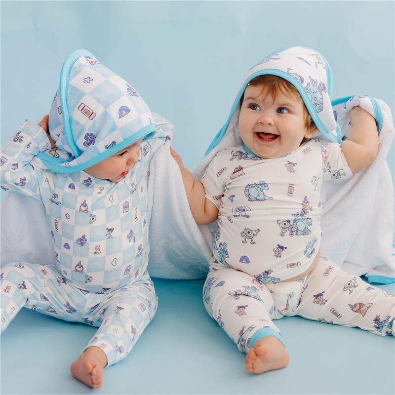 Copper Pearl Monsters Inc Medley Premium Knit Hooded Towel Image 4