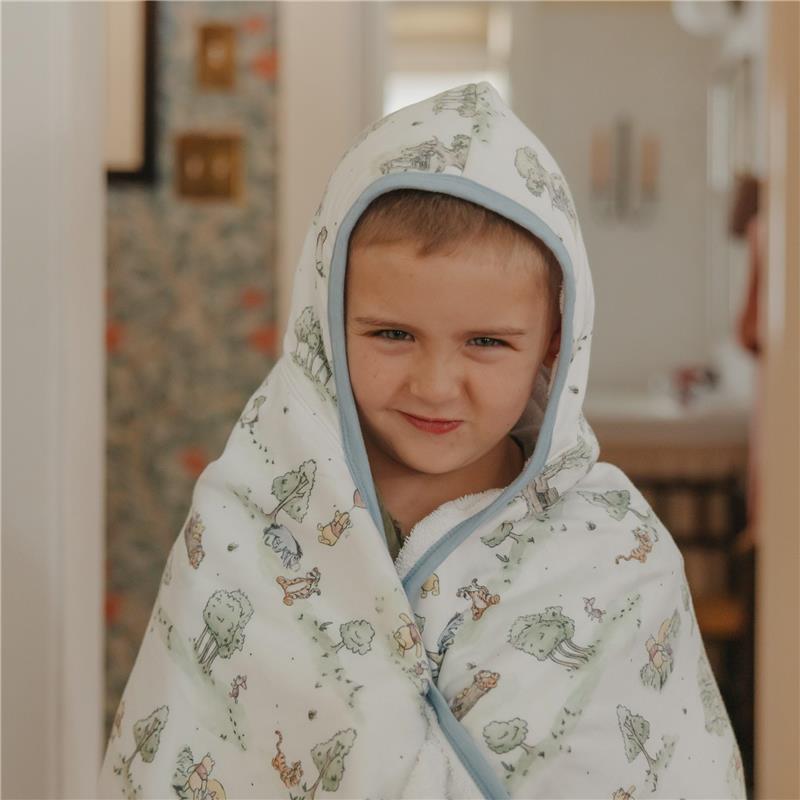 Copper Pearl - Premium Big Kid Hooded Towel Hundred Acre Wood Image 3