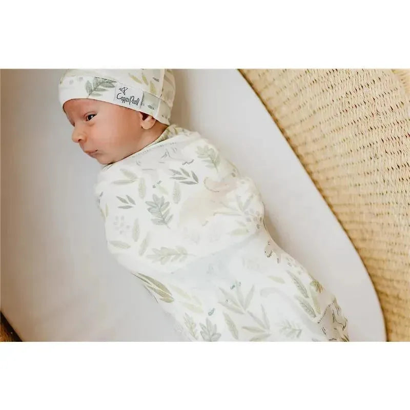 Copper Pearl - Rex Knit Baby Swaddle Receiving Blanket Image 3