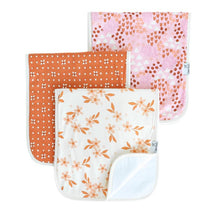 Copper Pearl Rue Burp Cloth Set Image 1