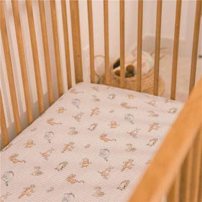 Copper Pearl - Winnie The Pooh & Friends Premium Crib Sheet Image 2