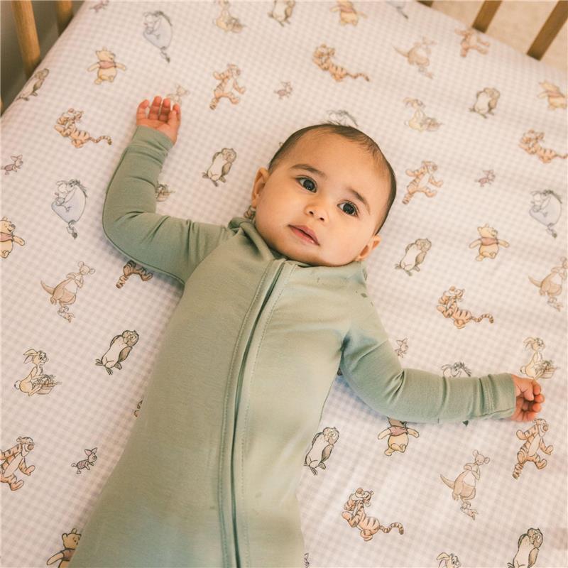 Copper Pearl - Winnie The Pooh & Friends Premium Crib Sheet Image 4