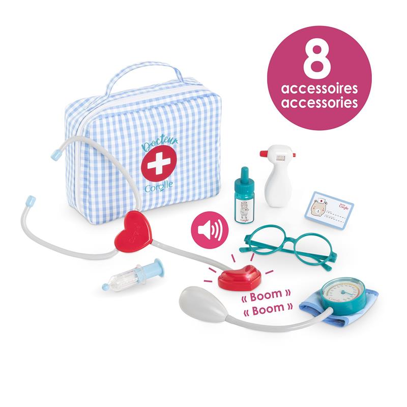 Corolle Dolls Large Doctor Suitcase & Accessories Image 4