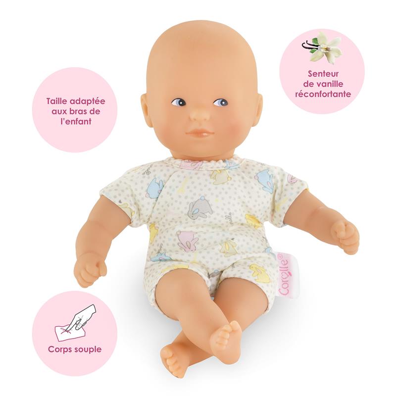 Corolle Dolls Mini Calin Bunnies, Blue Eyes 8 Image 3