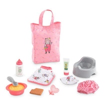 Corolle Dolls Pink Large Accessories Set 12 Image 1