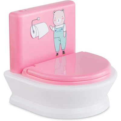 Corolle Realistic and Interactive Potty Training Doll for Girls with Flushing Toilet Sound - Educational Potty Toys for Toddlers - Corolle Baby Dol Image 1