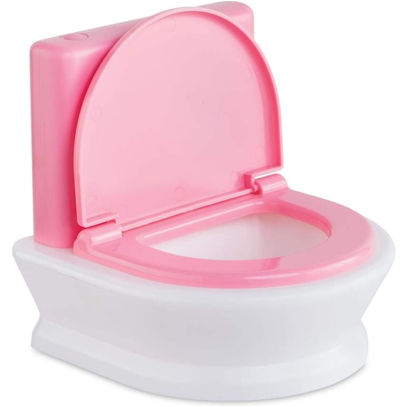 Corolle Realistic and Interactive Potty Training Doll for Girls with Flushing Toilet Sound - Educational Potty Toys for Toddlers - Corolle Baby Dol Image 5