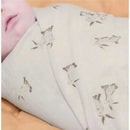 Crane - Baby 100% Organic Cotton Bunny Single Baby Swaddle Wrap Image 9