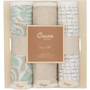 Crane Bedding - Cove 3-Pc. Baby Burp Cloth Set, Beach Life Image 4