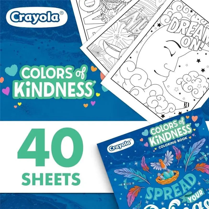 Crayola - 40-Page Coloring Book, Colors Of Kindness Image 5