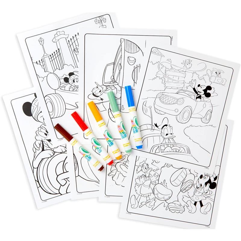 Crayola - Color Wonder Coloring Pad & Markers, Mickey Mouse Image 3