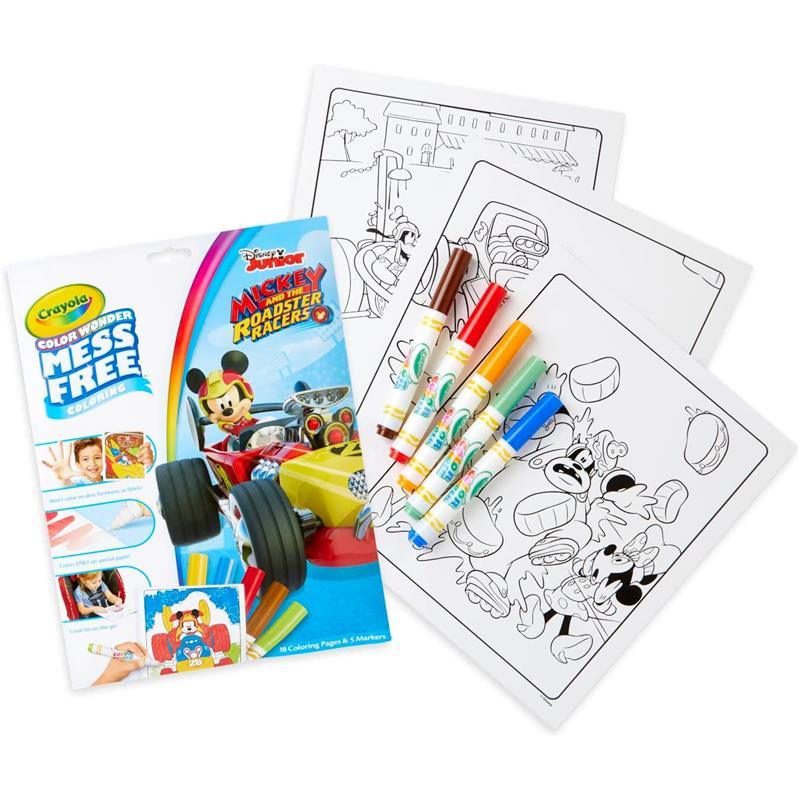 Crayola - Color Wonder Coloring Pad & Markers, Mickey Mouse Image 4