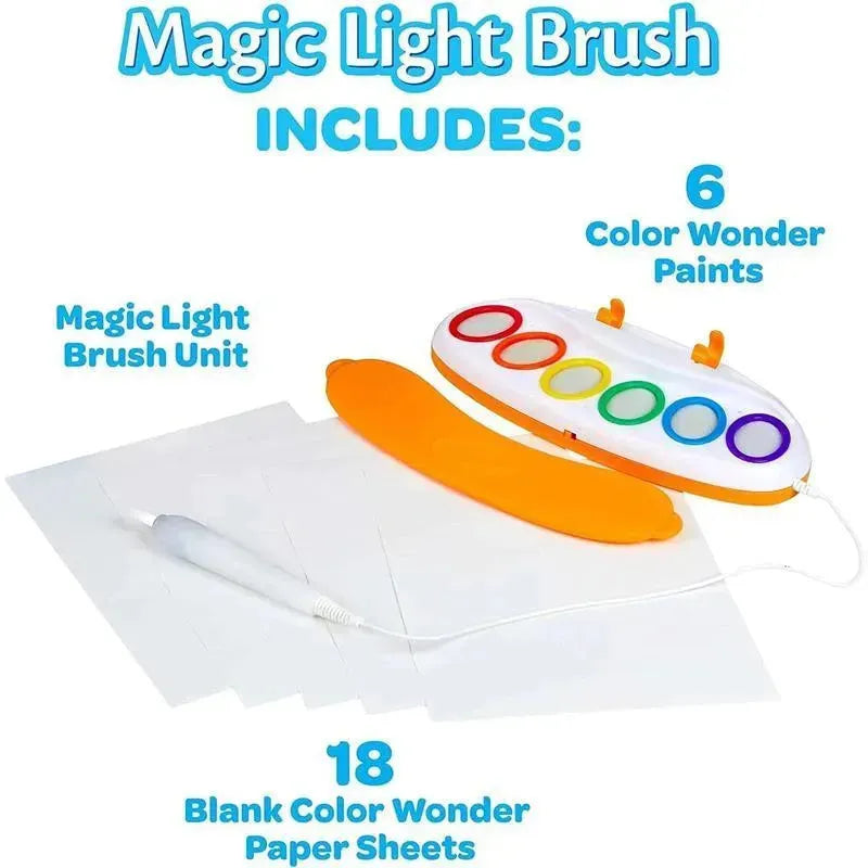 Crayola - Color Wonder Magic Light Brush, Mess Free Painting Image 3