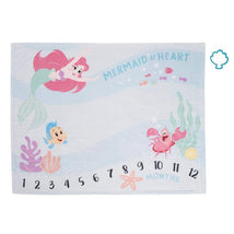 Crown Crafts - Disney The Little Mermaid Ariel Milestone Blanket Image 1