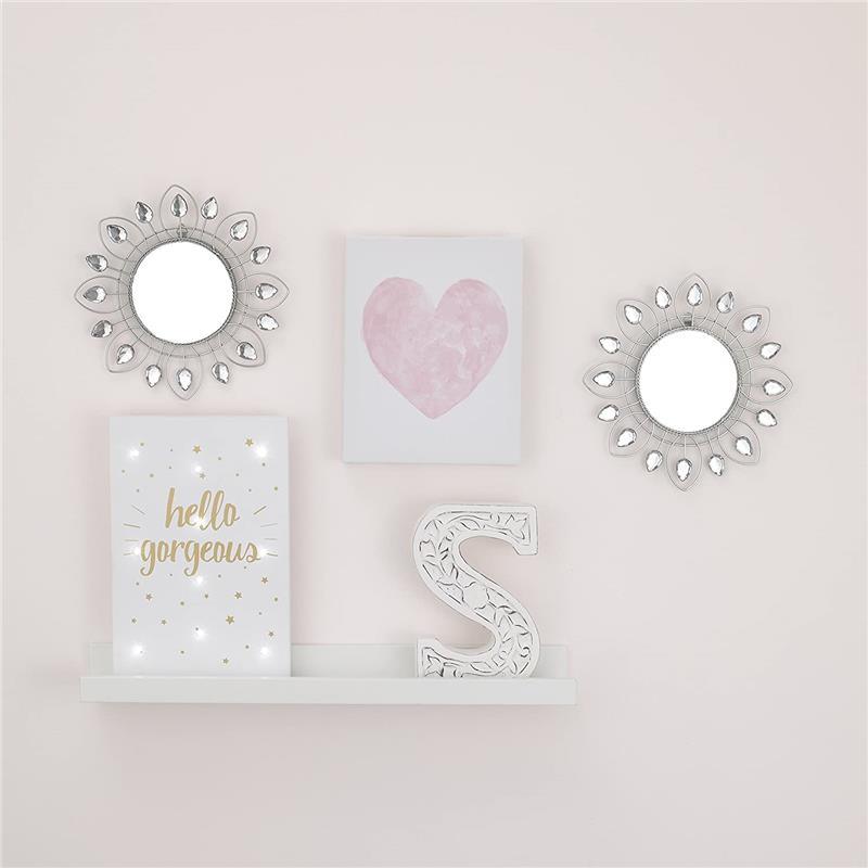 Crown Crafts - Little Love By Nojo Wall Art Light Up, Hello Gorgeous Image 5