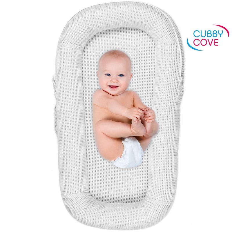 Cubby Cove Baby Lounger, Snow White Image 1