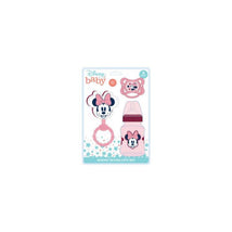Cudlie Disney Minnie Mouse 3Pc Gift Set- Rattle, Baby Bottle & Pacifier - Ligh Pink  Image 1