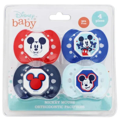 Cudlie - 4Pk Disney Mickey Mouse Baby Boy Pacifier Image 1
