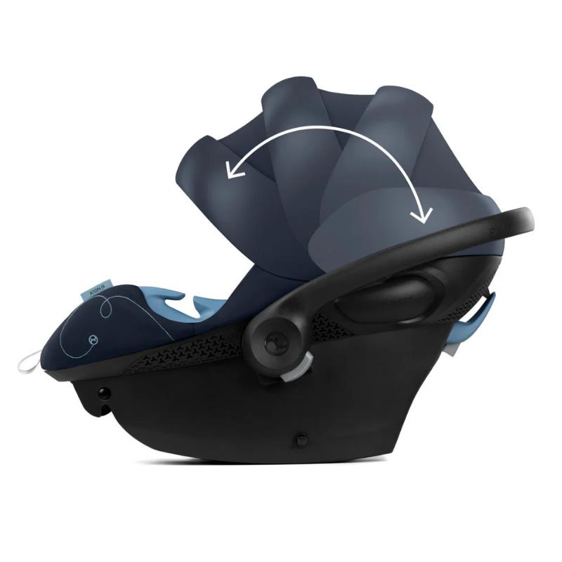 Cybex - Aton G Swivel SensorSafe Rotating Infant Car Seat, Ocean Blue Image 6