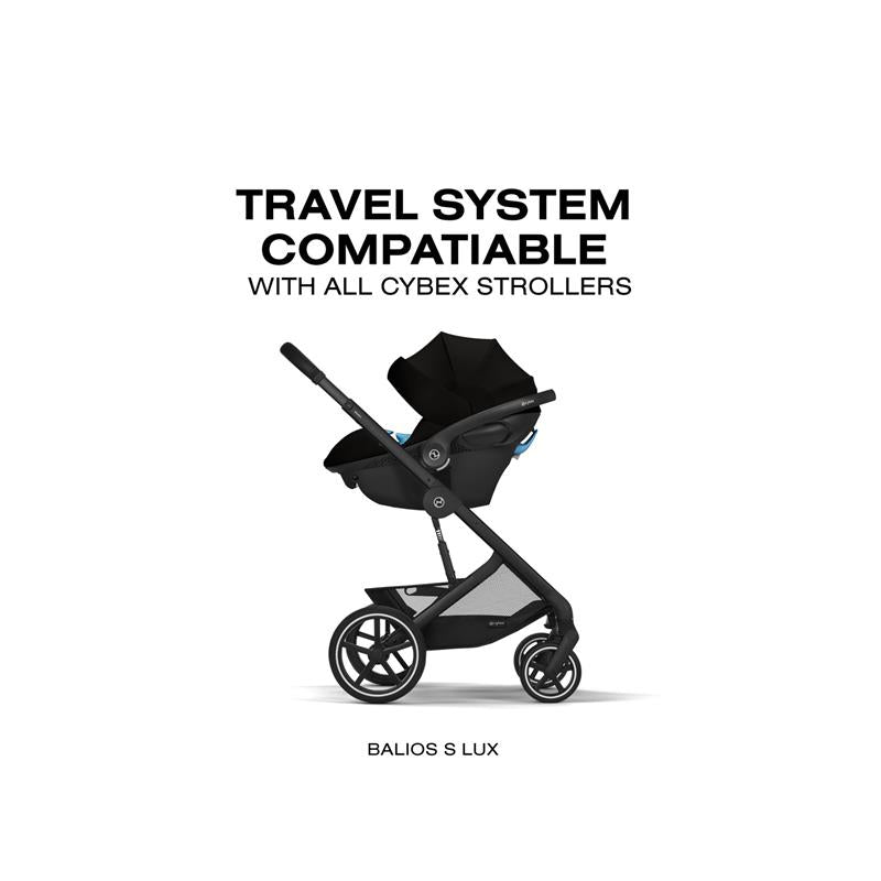 Cybex - Aton G2 Infant Car Seat With Load Leg Base, Moon Black Image 14