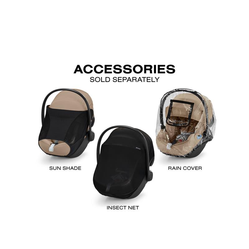 Cybex - Aton G2 Infant Car Seat With Load Leg Base, Moon Black Image 15