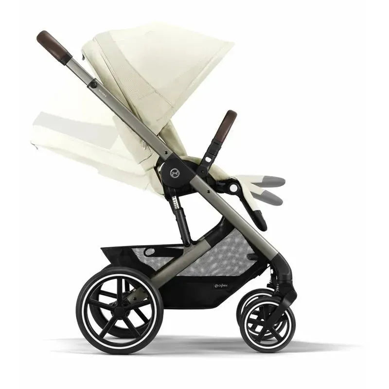Cybex - Balios S Lux 2 Stroller, Taupe Frame/Seashell Beige Image 3