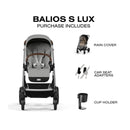 Cybex - Balios S Lux Stroller, Stone Grey Image 4