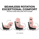 Cybex Callisto T 360 Rotating All-In-One Convertible Car Seat, Peach Pink Image 3