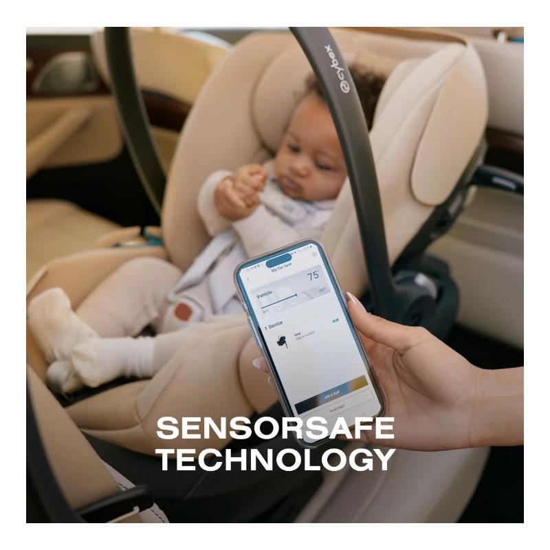 Cybex - Cloud G Pro Comfort Extend Infant Car Seat, Almond Beige Image 6