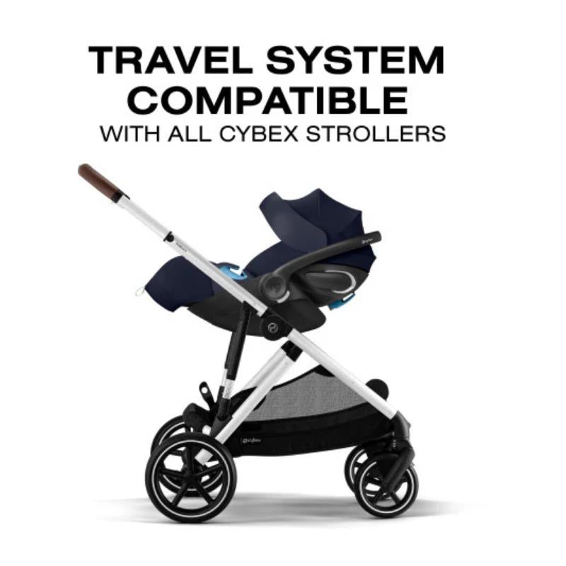 Cybex - Cloud G Pro Comfort Extend Infant Car Seat, Ocean Blue Image 3