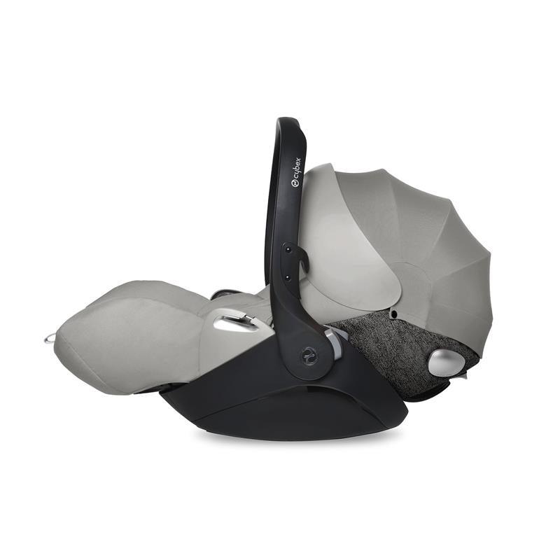 Cybex - Cloud Q Plus Infant Car Seat with SensorSafe & Base, Manhattan Grey Image 2