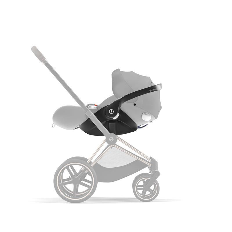 Cybex - Cloud Q Plus Infant Car Seat with SensorSafe & Base, Manhattan Grey Image 4