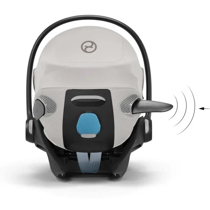 Cybex Cloud T Comfort Extend Infant Car Seat With Sensorsafe, City Grey Image 7