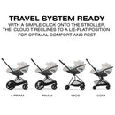 Cybex Cloud T Comfort Extend Infant Car Seat With Sensorsafe, City Grey Image 8