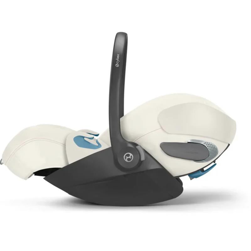 Cybex Cloud T Comfort Extend Infant Car Seat With Sensorsafe, Off White Image 2