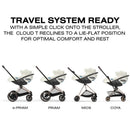 Cybex Cloud T Comfort Extend Infant Car Seat With Sensorsafe, Off White Image 8