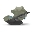 Cybex Cloud T Comfort Extend Infant Car Seat With Sensorsafe, Sage Green Image 1