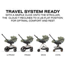Cybex Cloud T Comfort Extend Infant Car Seat With Sensorsafe, Sage Green Image 6