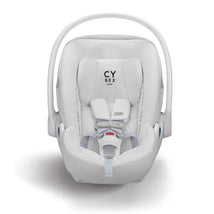 Cybex Cloud T Comfort Extend Infant Car Seat with SensorSafe, Urban Mobility White