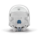 Cybex Cloud T Comfort Extend Infant Car Seat with SensorSafe, Urban Mobility White