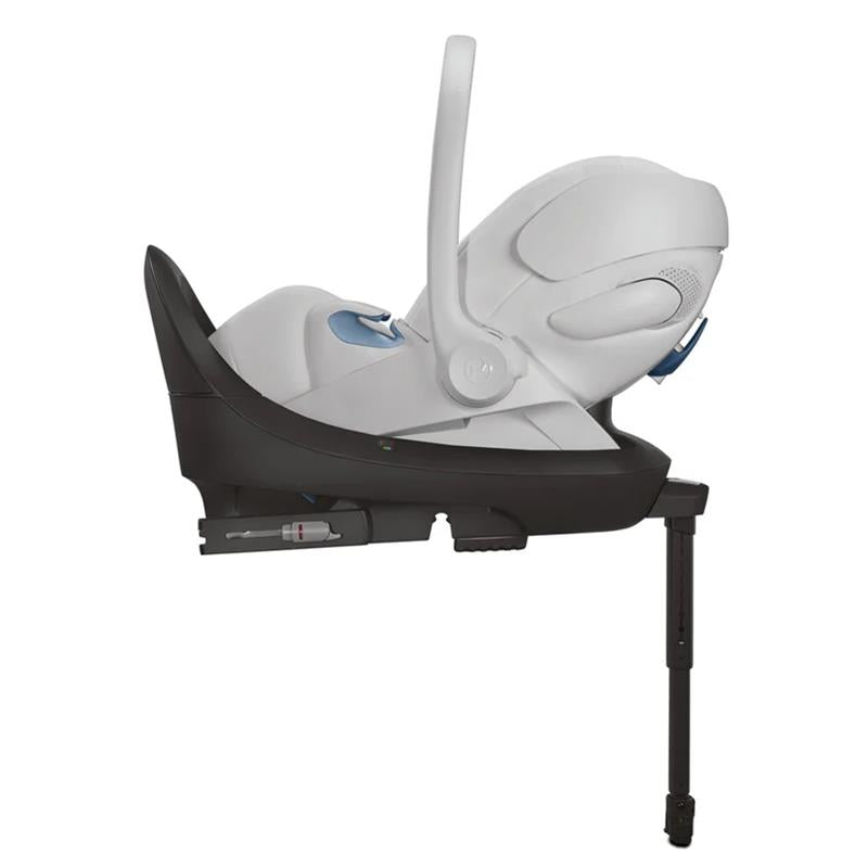 Cybex Cloud T Comfort Extend Infant Car Seat with SensorSafe, Urban Mobility White