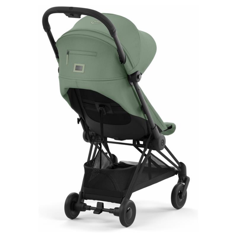 Cybex - Coya Compact Stroller, Matte Black/Leaf Green Image 5