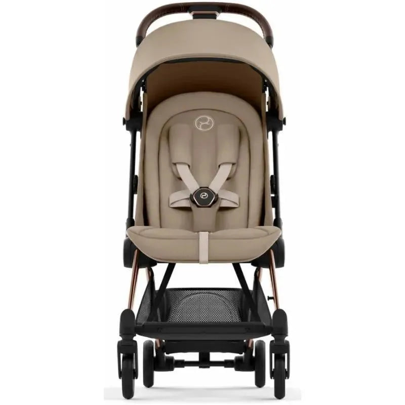 Cybex - Coya Compact Stroller, Rose Gold/Cozy Beige Image 2