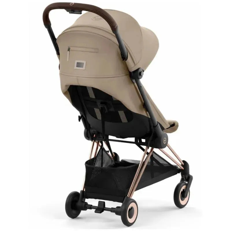 Cybex - Coya Compact Stroller, Rose Gold/Cozy Beige Image 5